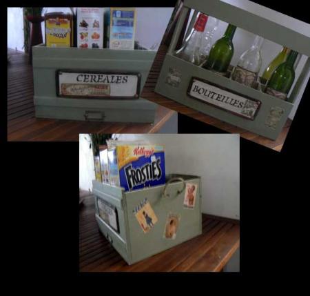 CAISSE A CEREALES (à l'ancienne)